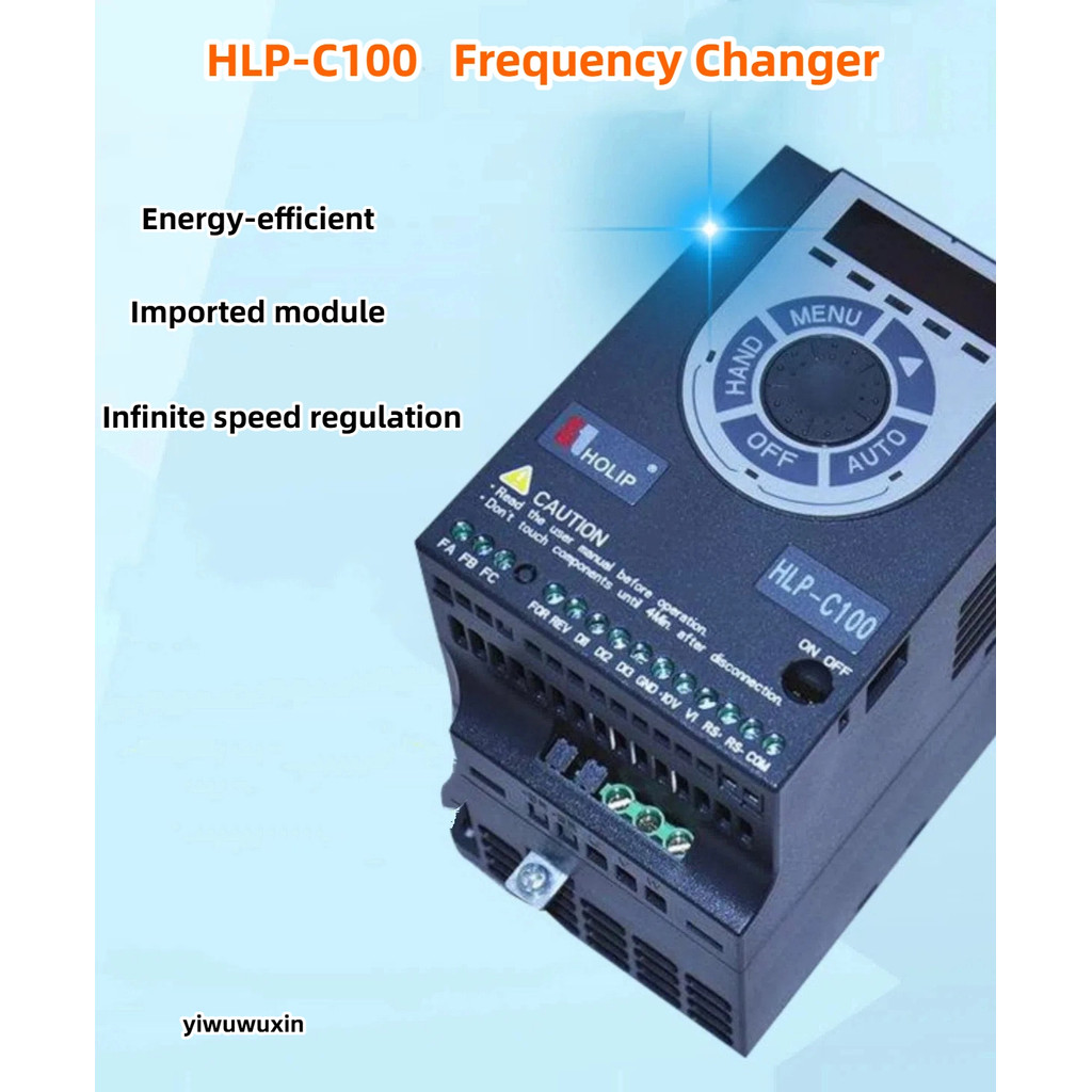 HOLIP HOLIP c100 อินเวอร์เตอร์ HLP-C100 Series 0.37 kw-2.2 kw380v/220V Mini HLP-C1000D3721P HLP-C100