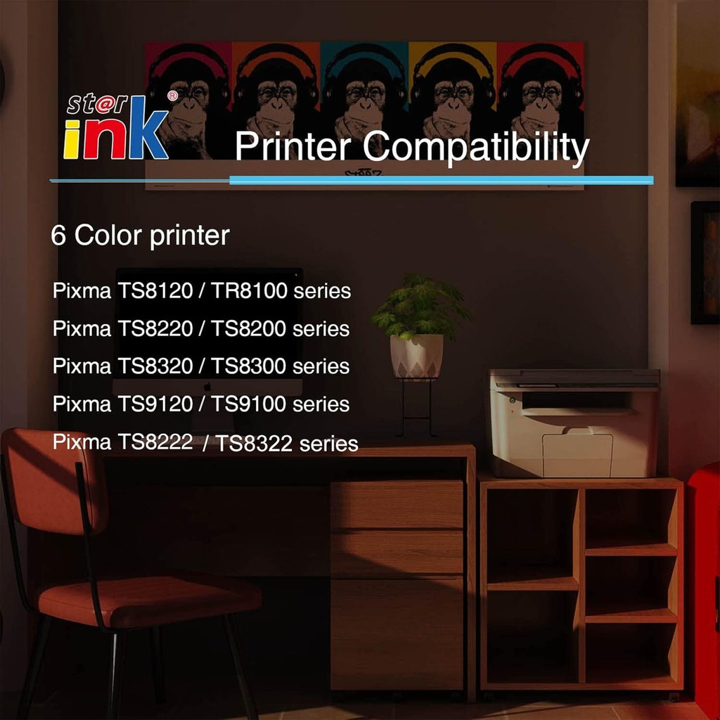 PGI-280XXL CLI-281XXL สําหรับ Canon 280 381 ตลับหมึกใช้งานร่วมกับ Canon TS9120 ตลับหมึก TR8620a TS81