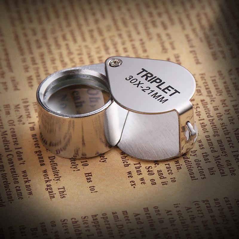 กล้องส่องพระ พร้อมกล่องใส่ เลนส์ 30X 21 มม. 1152 กล้องขยายส่องอัญมณี ของเก่า - รูปที่ 4