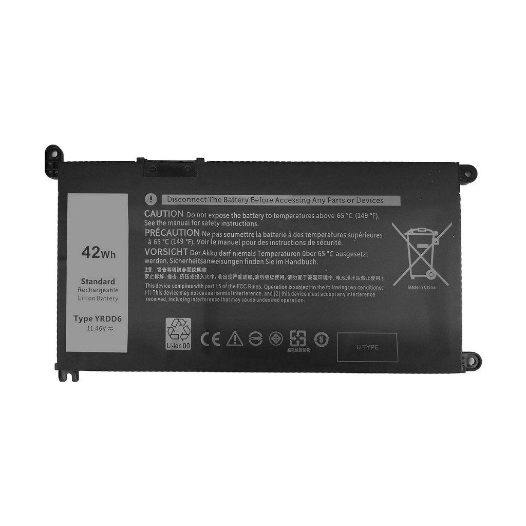 (มีส่งด่วน) YRDD6 Dell Battery ของใหม่ 1VX1H P90F 5498 รูปที่ 2