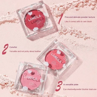Lameila บลัชออนแต่งหน้า เนื้อแมท กันน้ำ ไม่จางหาย สไตล์เกาหลี ผง ธรรมชาติ พาเลทบลัชออน