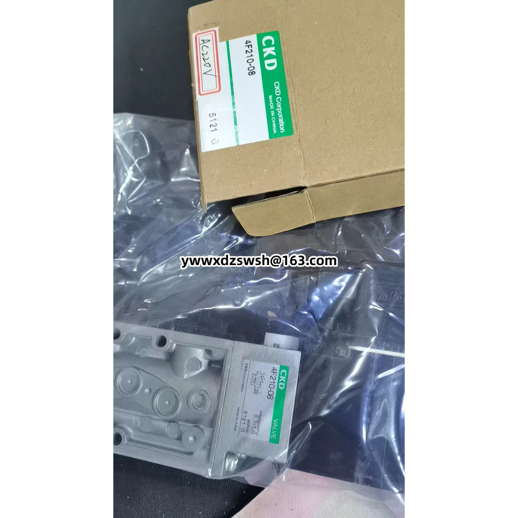 CKD โซลินอยด์วาล์ว 4F210-08-AC220V/DC24V 4F220/4F230/4F240-08-DC24V 4F210-08-L-M2 4F220-08-L 4F230-0