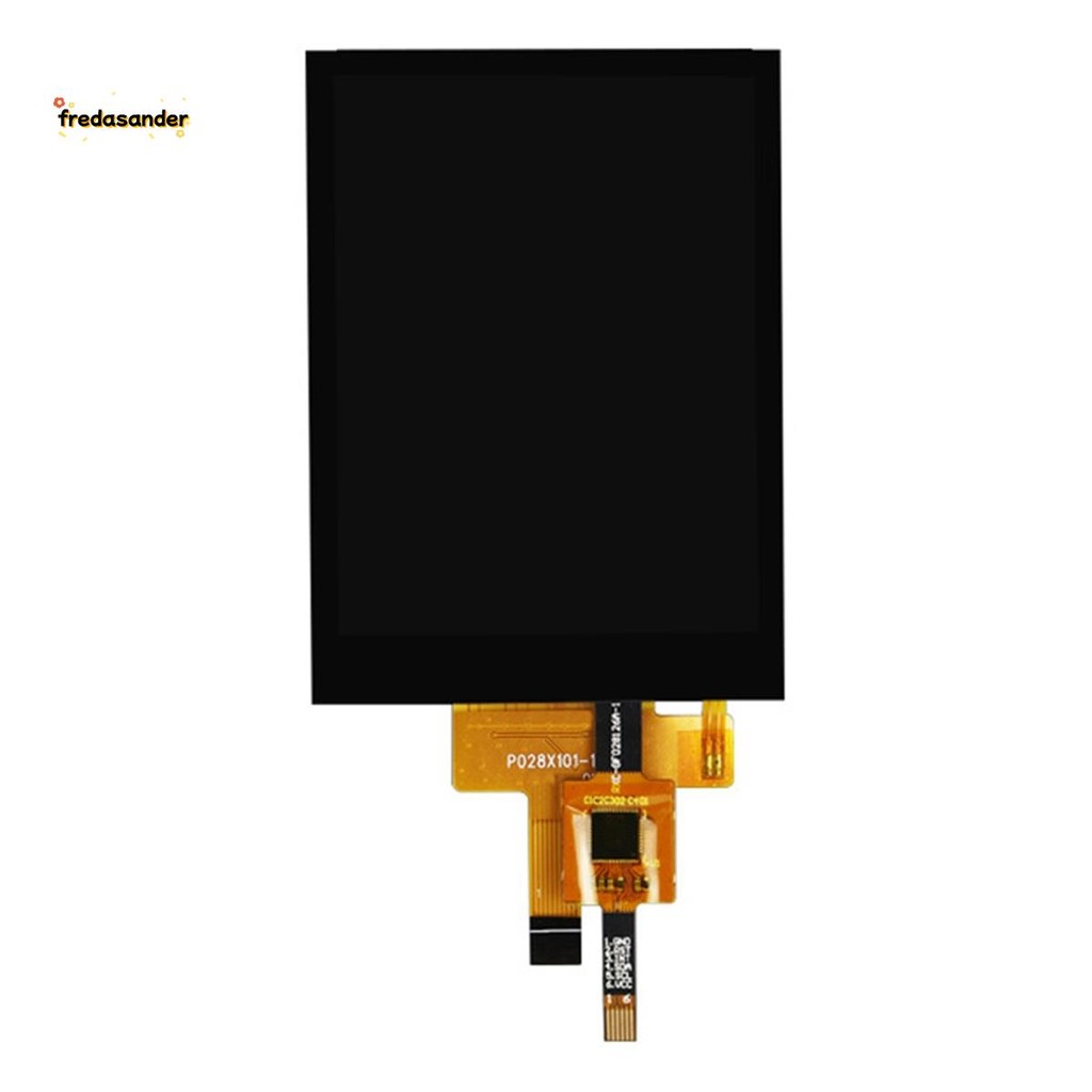 2.8 นิ้ว TFT หน้าจอแสดงผลสี LCD SPI Serial Port ST7789V 240 320 Capacitive Touch