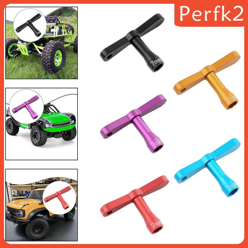 [Perfk2] RC รถ M4 ไนลอนล็อคถั่วประแจอุปกรณ์เสริมอเนกประสงค์สําหรับรถ RC ยางขอบบํารุงรักษาเครื่องมือต