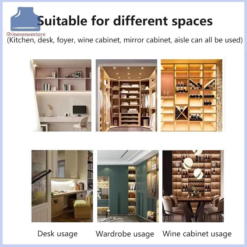 SHINE DC 12-24V 5A LED โคมไฟประตูควบคุม Masking ประเภท Sensor Mini Touch Sensor ตู้ DuPont Connector