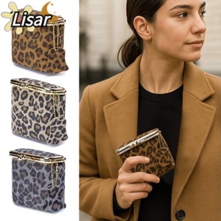 กระเป๋าใส่เหรียญและของเล็กๆ LISAR ดีไซน์ลายเสือดาว หนังคุณภา…