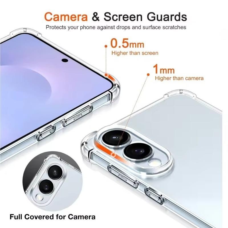 เคสโทรศัพท์สําหรับVivo iQoo Z10 5G Z10x Z9 Z9x Z9s Turbo Pro Plus Neo 10Rโปร่งใสกันกระแทกเคสโทรศัพท์