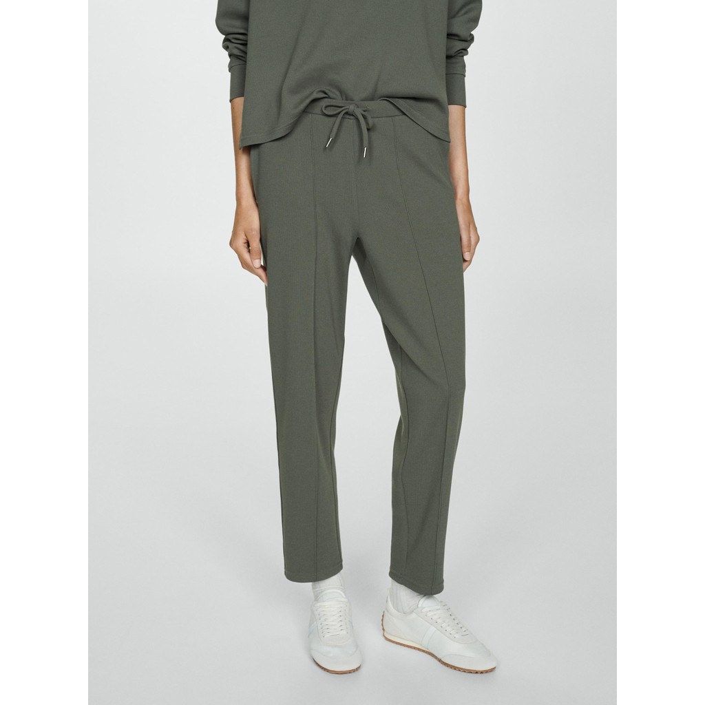 [MANGO] TROUSERS PIQUE  / กางเกงขายาว รุ่น TROUSERS PIQUE Ref: 77084014