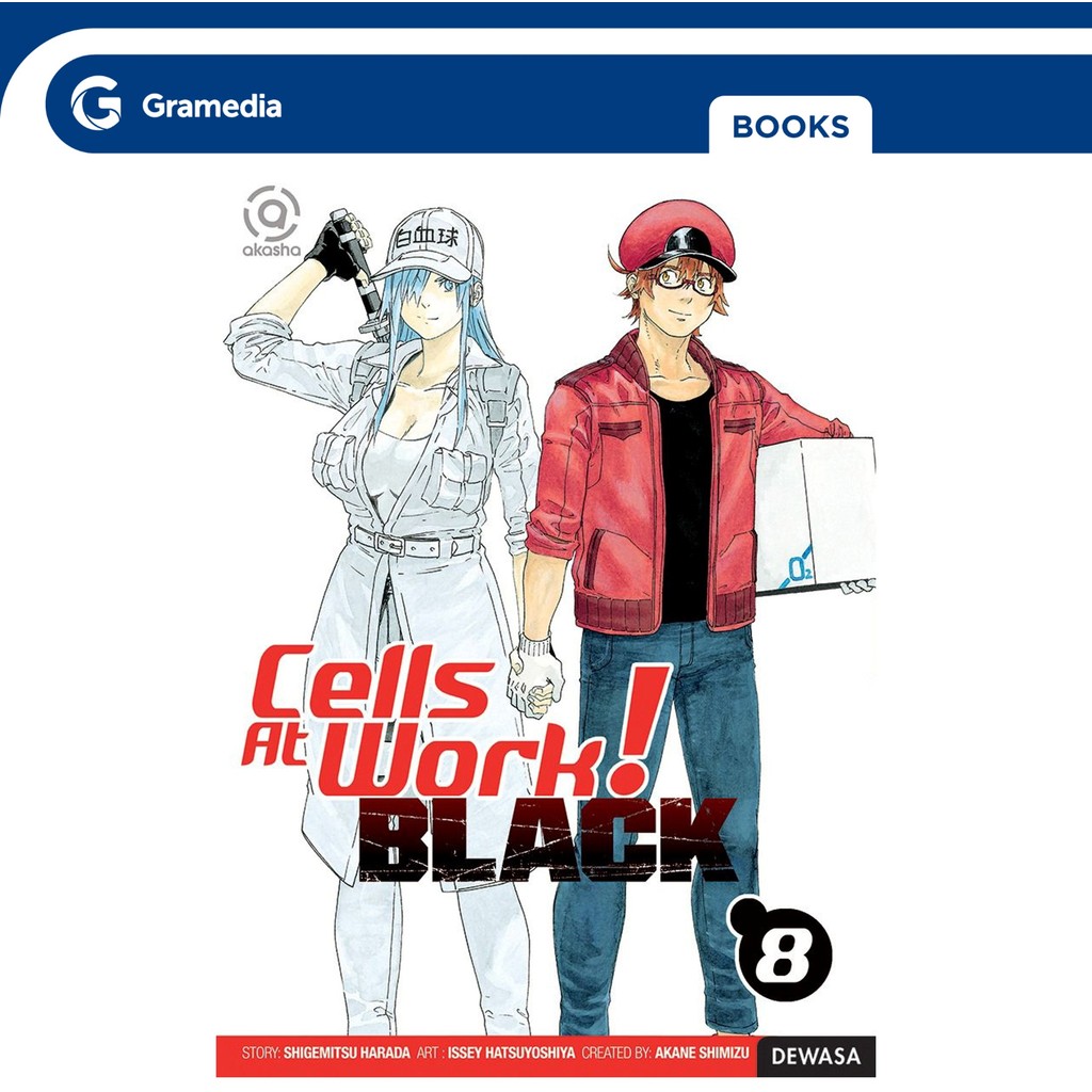 Gramedia GTC - Akasha : Cells At Work Black 08