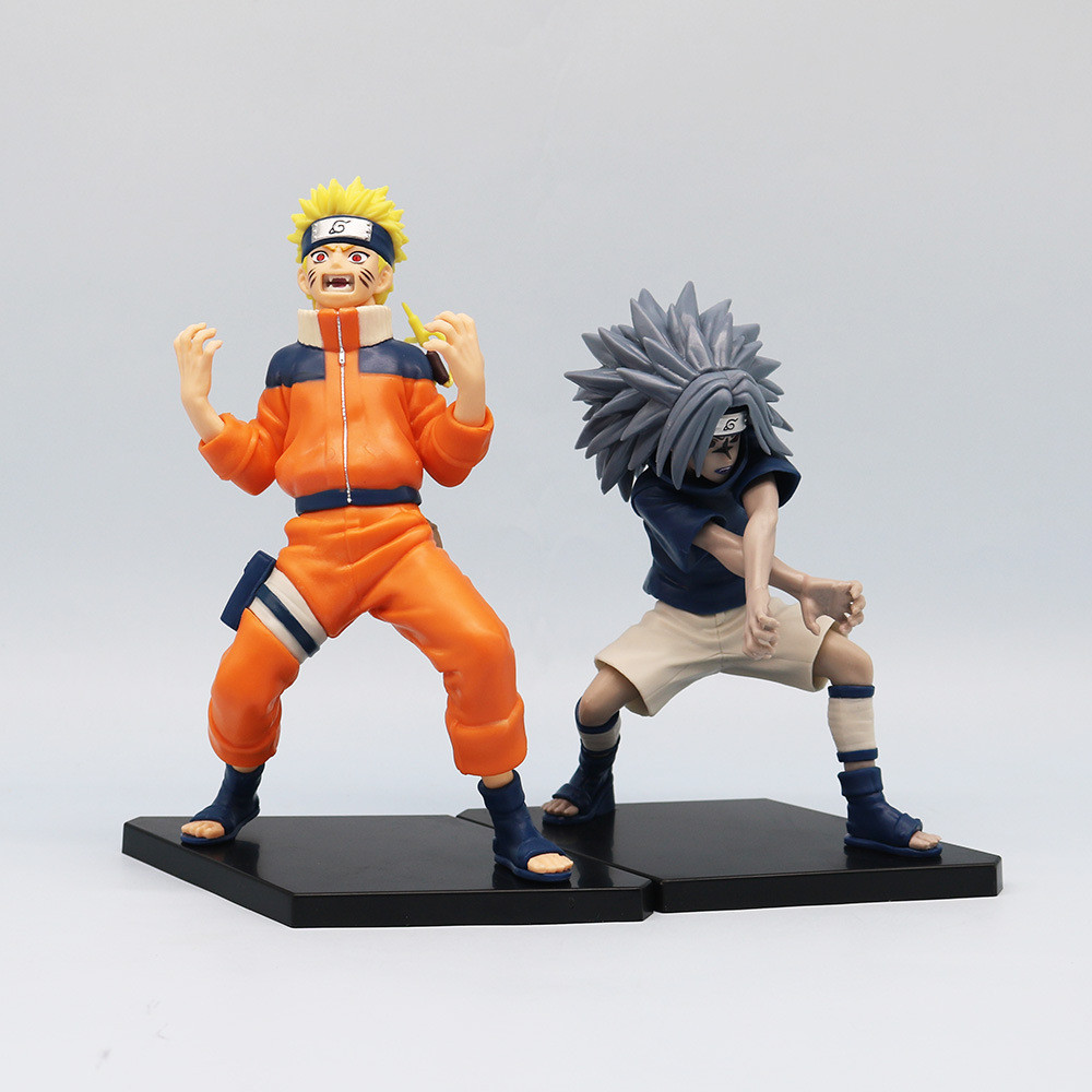 Naruto Sasuke Uzumaki Naruto Figure Combat Edition Naruto Sasuke ตกแต่ง 4.6