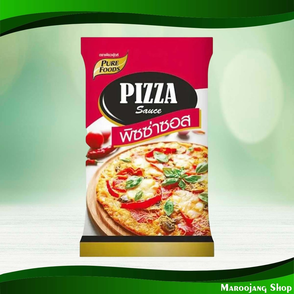 พิซซ่าซอส เพียวฟู้ดส์ 1000 กรัม Pizza Sauce Pure Foods