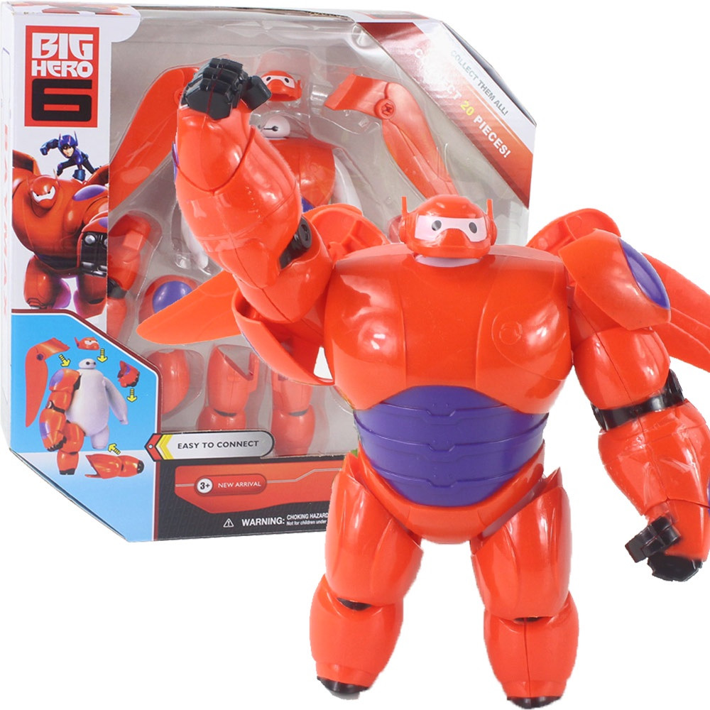 16 ซม.การ์ตูน Big Hero 6 Baymax Fat Man อะนิเมะรูปของเล่น Baymax ตุ๊กตา Pvc Action เด็กของขวัญวันเกิ