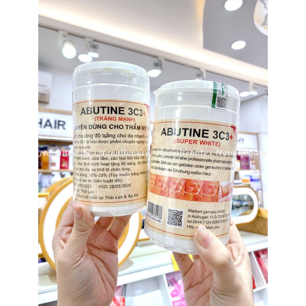 Arbutin Collagen 3C3 มิกซ์ครีม บอดี้ไวท์เทนนิ่ง 500Gram