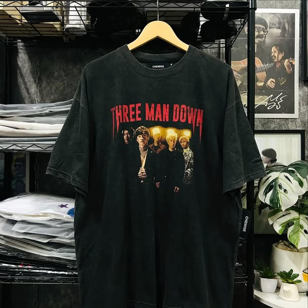 เสื้อยืด THREEMANDOWN : Chapter III หน้าวง “BEFORE BEING AS THE THREE MAN DOWN” CAPSULE COLLECTION#เ