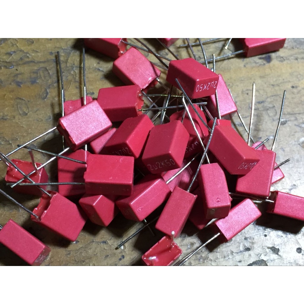 เยอรมัน WIMA WIMA Fever Capacitor MKS2 2.2 uf50v 225/50v p = 5 มม. ยี่ห้อใหม่