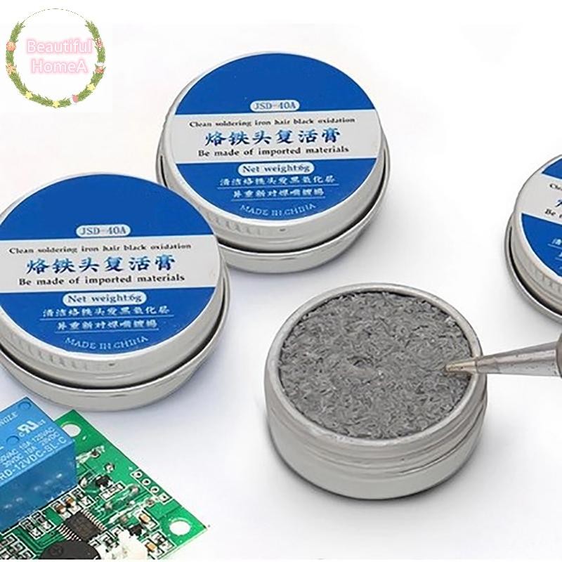 BHome หัวแร้ง Tinner Activator Tip Cleaner Remover Lead Free 6g TH