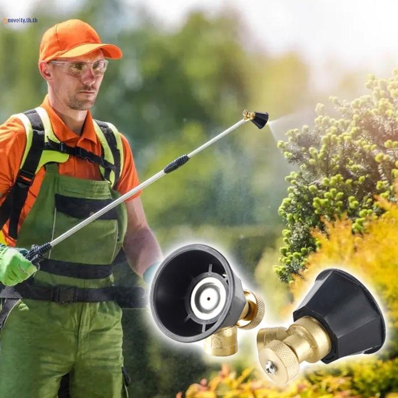 NLY การเกษตรแรงดันสูง Air ing หัวฉีดปรับ Water Outlet หัวฉีดสําหรับดอกไม้หญ้าสวน Sprinkle N