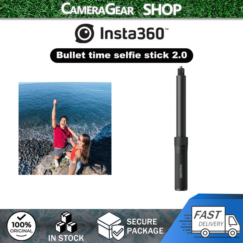 Insta360 Bullet Time Selfie Stick 2.0 สําหรับ insta360 X5/X4/X3/ONE X2/ONE RS Twin/4K