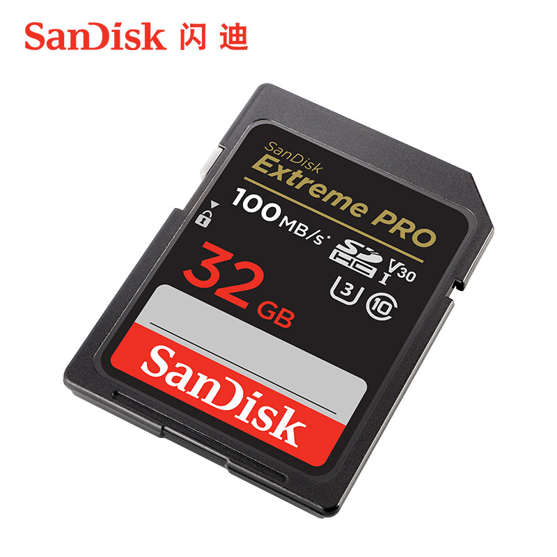 Sandisk Sandik Sandi SD การ์ดหน่วยความจํากล้อง 32G ความเร็วสูงดิจิตอล Micro SLR การ์ดหน่วยความจําควา