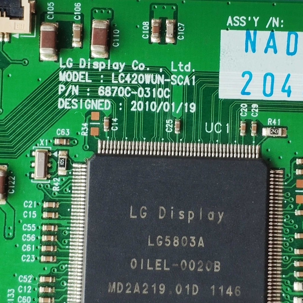Chuangwei 42K08RD Logic Board 6870C-0310C LC420WUN-SCA1 LC420WUE สายหน้าจอ