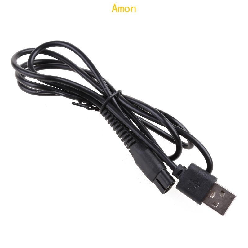 Amon 5V สายชาร์จสาย USB สําหรับเครื่องโกนหนวดไฟฟ้า RQ310 RQ320 RQ330 RQ350 S510 S520