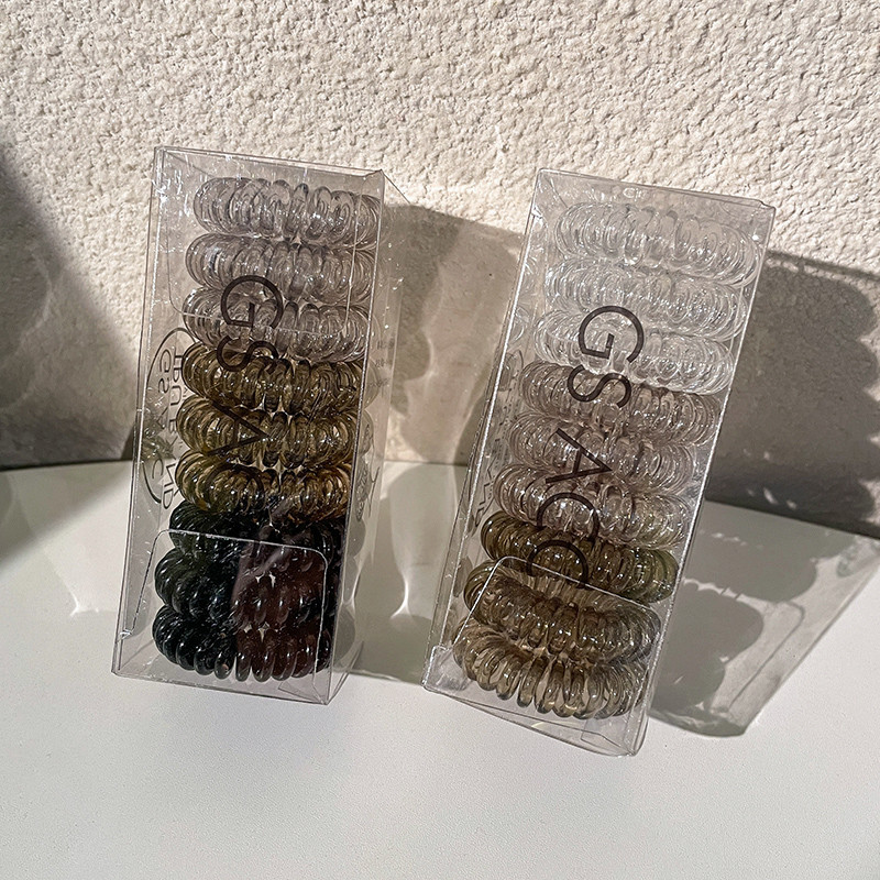 กล่องเครื่องมือแต่งผม 9 ชิ้น สไตล์เกลียวและไดอารี่ สำหรับสาวๆ