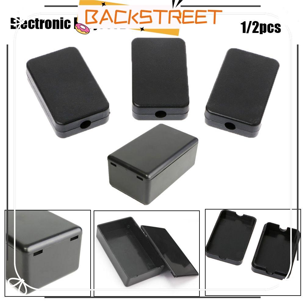 BACKSTAGE 1/2pcs Electronic Project Box 5 ขนาดกล่องพลาสติก ABS คุณภาพสูง