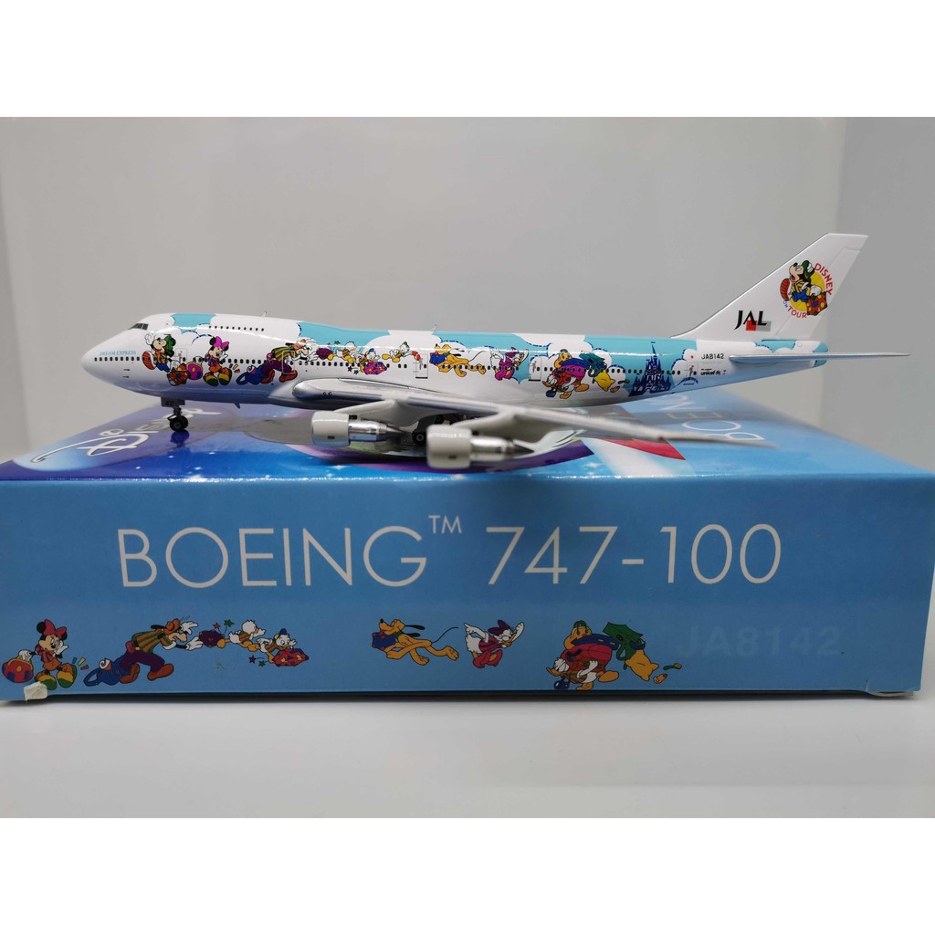 Phoenix 04027 1: 400 JAL Nippon Airlines B747-100 JA8142 โมเดลเครื่องบินโลหะผสม