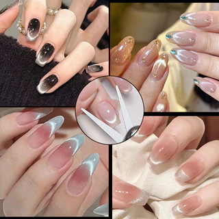 【Local】เครื่องมือผู้ช่วยเจลตาแมวรูปตัว Y สองหัวสําหรับดูด CatEye เอฟเฟกต์ฝรั่งเศสที่การแข่งขันแม่เหล็กเล็บ