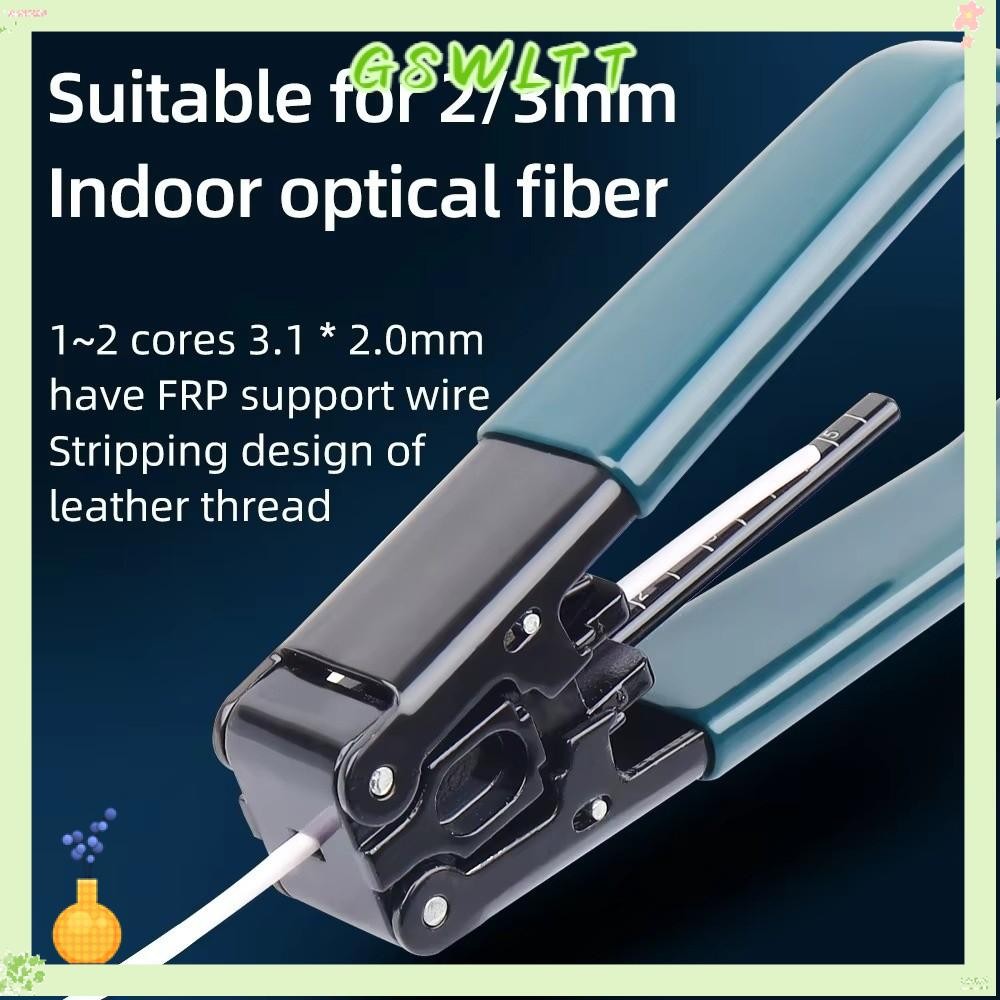 เครื่องมือปอกไฟเบอร์ออปติก GSWLTT,เครื่องปอกสายไฟไฟเบอร์ออปติกประสิทธิภาพสูง FTTH, คีมออปติคอลแบบแถบ