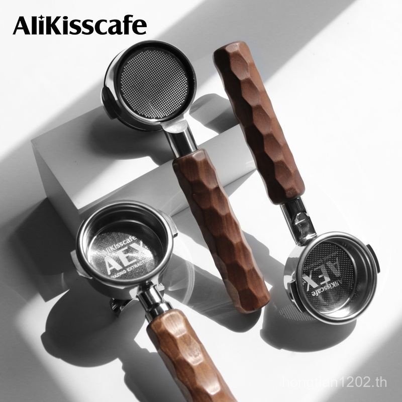 คลังสินค้าพร้อม AliKisscafe E61 AliKisscafe E61 AliKisscafe Milai 58mm Coffee Bottomless Handle Bott