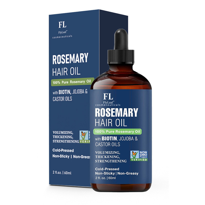 โรงงาน OEM ที่กําหนดเองขายร้อน ROSEMARY HAIR OIL HAIR Care Essential OIL l ROSEMARY HAIR Care OIL