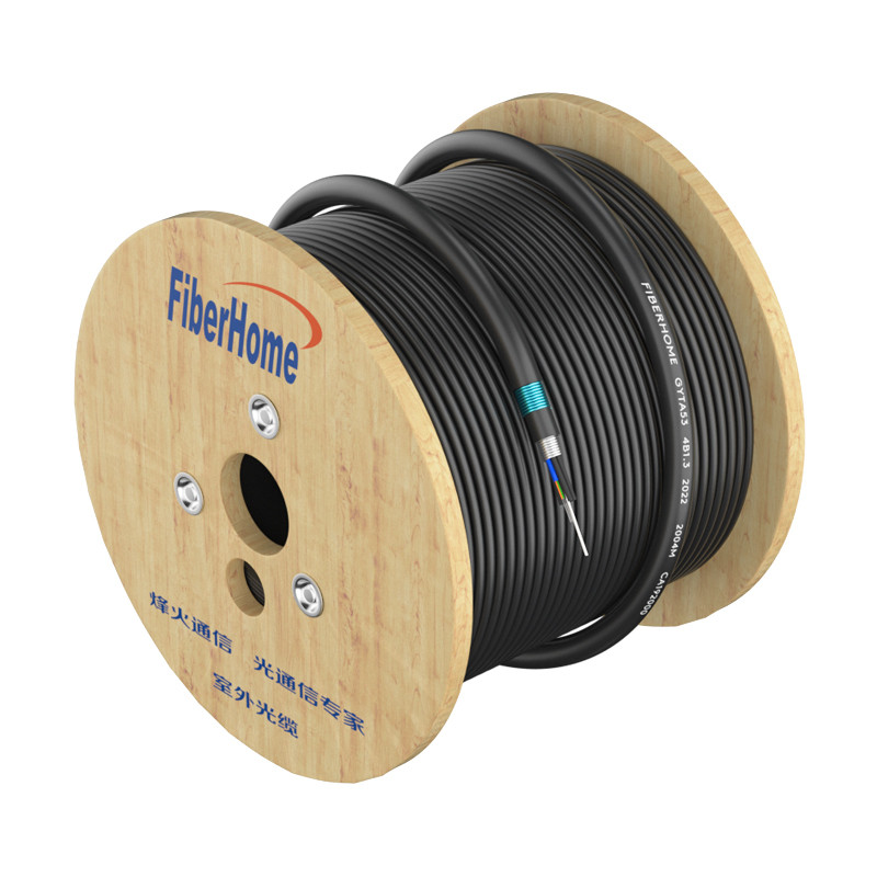 ไฟเบอร์โฮม?Beacon การสื่อสาร GYTA53 กลางแจ้งโดยตรงฝัง Heavy Armor Line Optical Cable Single-Mode Arm