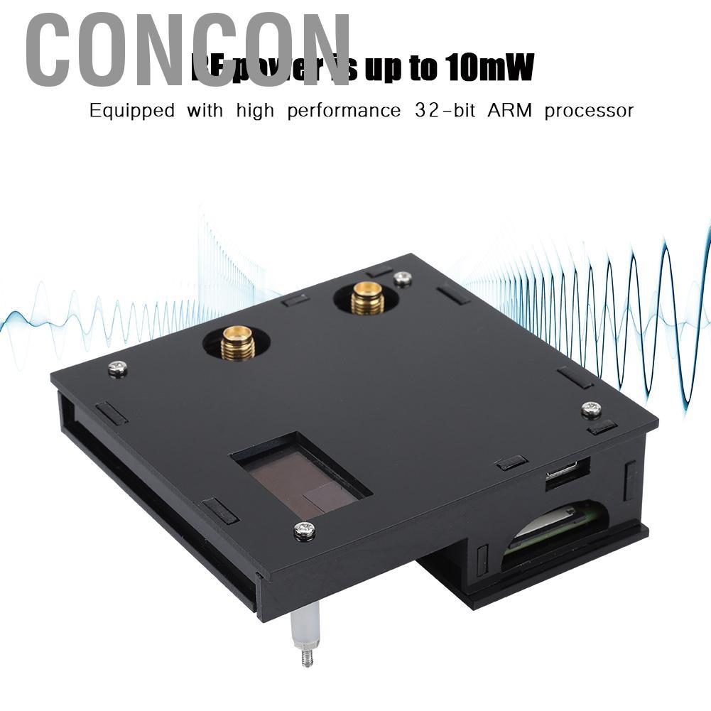 Concon ชุดคิทเคส Hotspot Module Duplex-th Duplex สำหรับ MMDVM DIY OLED (Shell สีดำ)