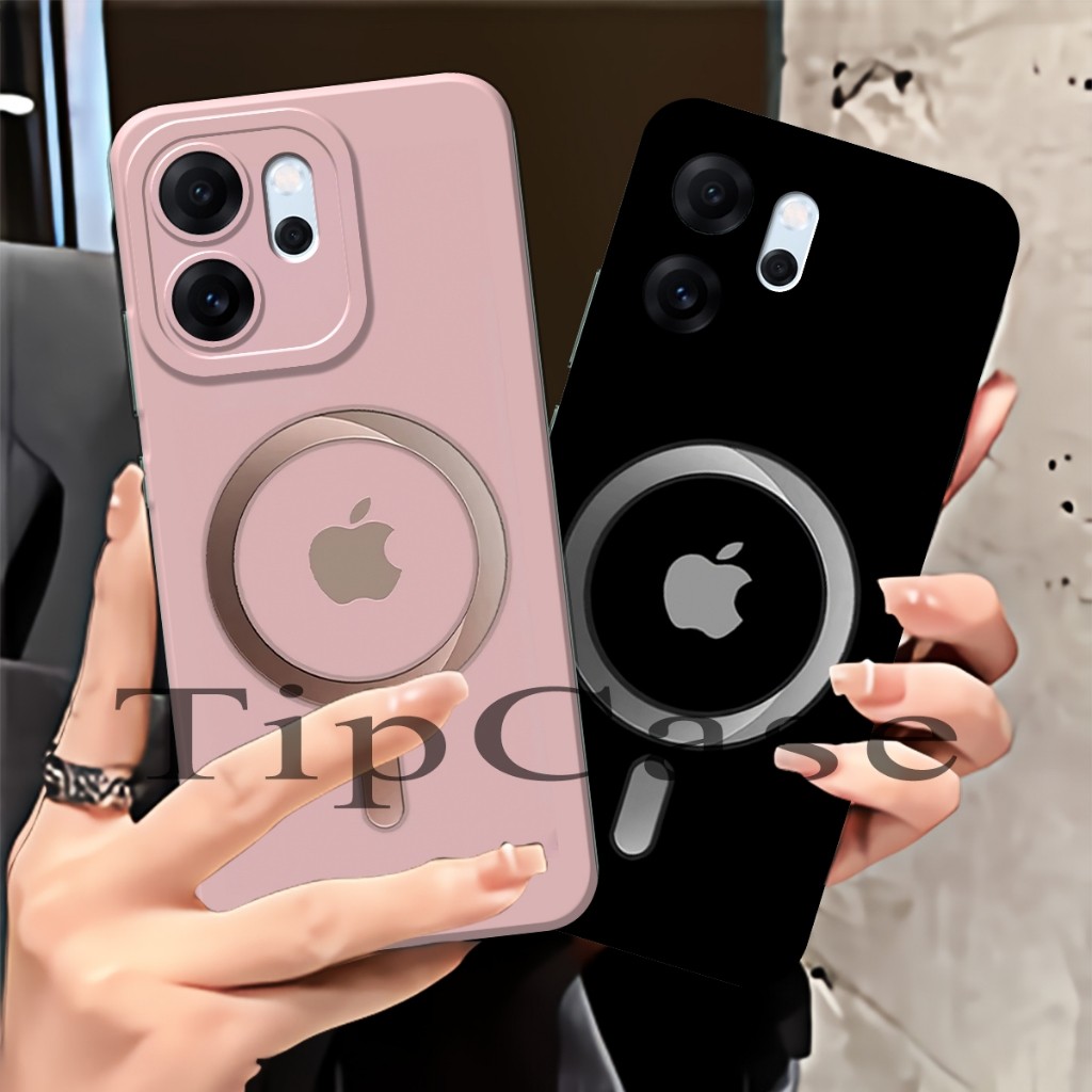 Softcase Reno 14f 14 14 Pro 13f 13 Softcase Procamera Circle Logo Motif