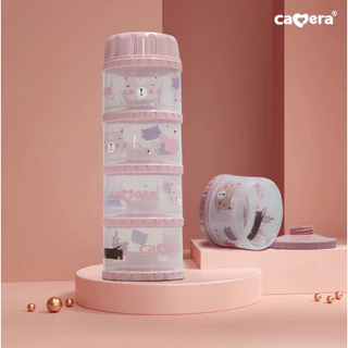 ส่งทันที CAMERA รุ่น GENIUS-11 ที่แบ่งนมผง 4 ชั้น ขนาด 10ออนซ์/ชั้น (มอก.) คอนโดตวงนม แบ่งนมผง