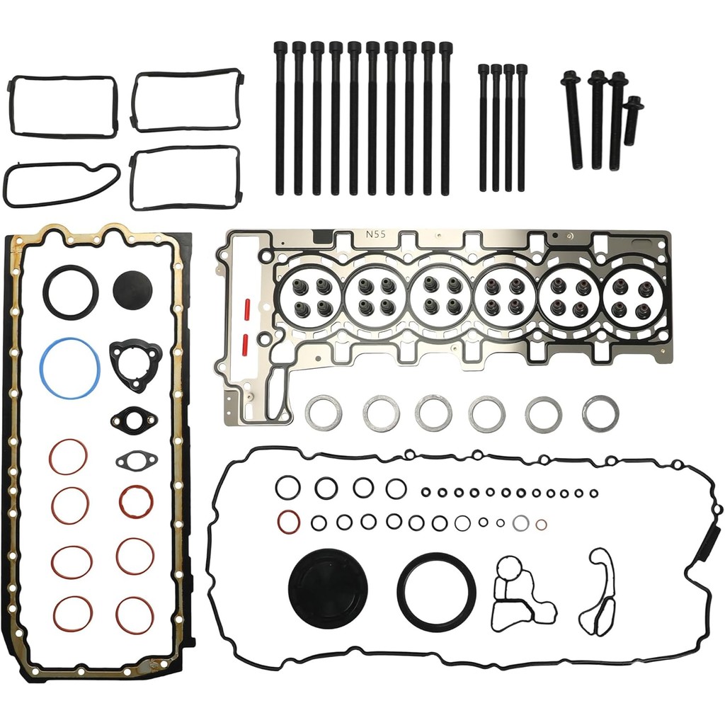 N55B30A MLS ชุดปะเก็นฝาสูบเต็ม Fit สําหรับ BMW 135i M135i M235i 335i 335ix ไดรฟ์ 435i 435i xDrive 64