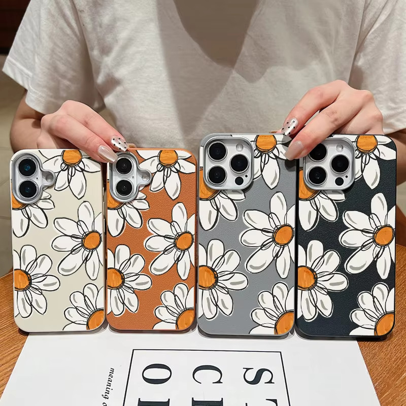 การ์ตูนดอกทานตะวันรูปแบบเคสโทรศัพท์สําหรับRealme 8 8S 15 14 Pro + หมายเหตุ 70 70T 14T C71 XT X2 Q3 C