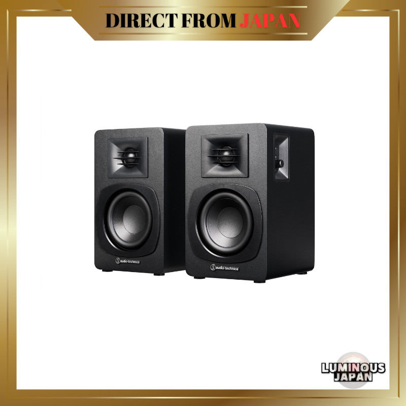 Audio Technica AT-SP3X Bookshelf Speaker Record Player Bluetooth Monitor Speaker 【Active RCA Input M