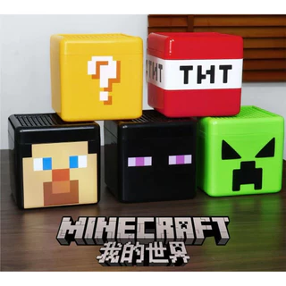 มายคราฟ อุปกรณ์จัดเก็บขนาดใหญ่ | Creeper Steve Toy & School Supplies Box | Magnetic Desk Organizer | ส่งฟรีมาเลเซีย | ของขวัญสําหรับเด็ก