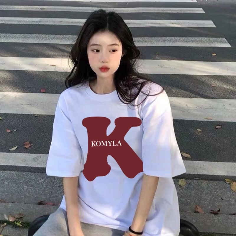 no1shop เสื้อโอเวอร์ไซส์แขนสั้นสีขาว ลายการ์ตูน เเนวสตรีท คอกลม แฟชั่นสไตร์เกาหลี เสื้อแขนสั้น - รูปที่ 3