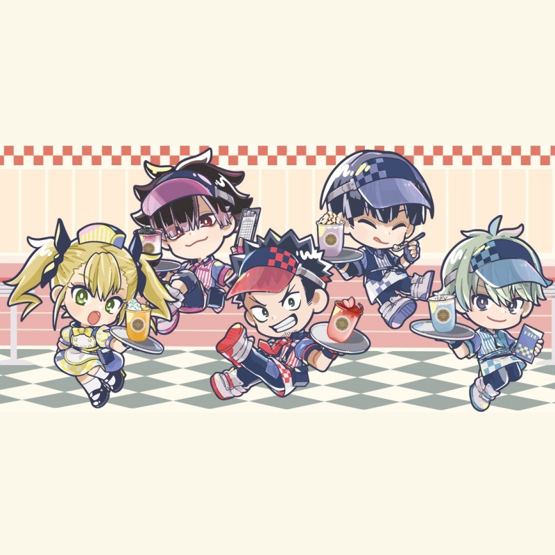 Kaijuu 8-gou แผ่นตกแต่งโต๊ะ Chara CavoteriA พิเศษ Cafe ขาตั้ง Narumi Gen คอลเลกชันเครื่องประดับ SOSHIRO HOSHINA อะคริลิคตุ๊กตา