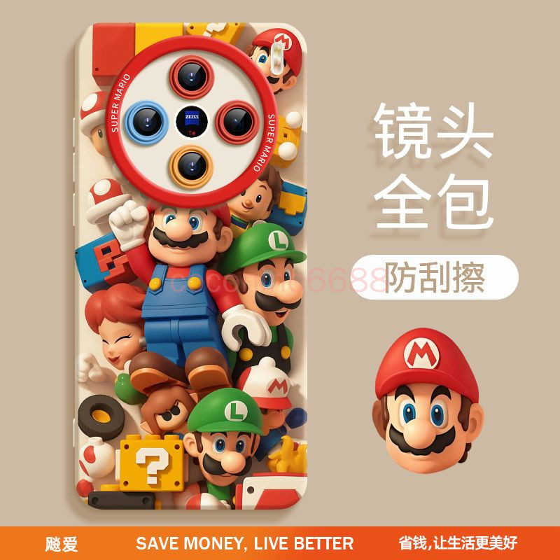 เคสโทรศัพท์ Vivo X300 Pro x300 pro x300 ultra เคสป้องกัน Mario ซิลิโคนอ่อนนุ่มรวมทุกอย่างเคสกันกระแทก - รูปที่ 3