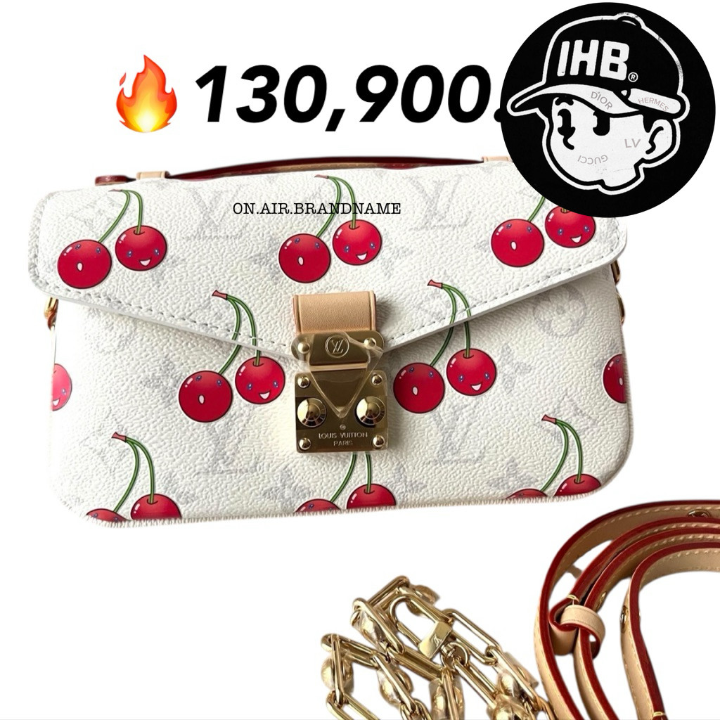New LV x TM pochette metis east west คอลเชอร์รี่ cherry ต้องสะสม