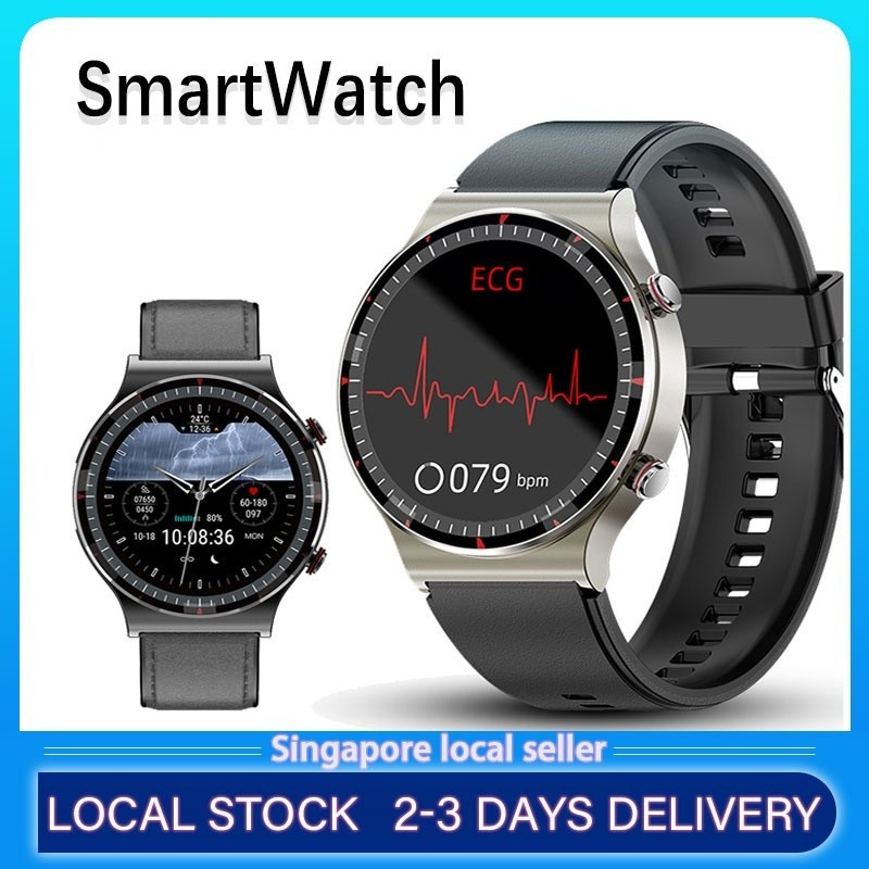 Smartwatch Medical Grade Health Monitoring ผู้ชายผู้หญิงฟิตเนสกีฬา WatchHT99 X8AZ