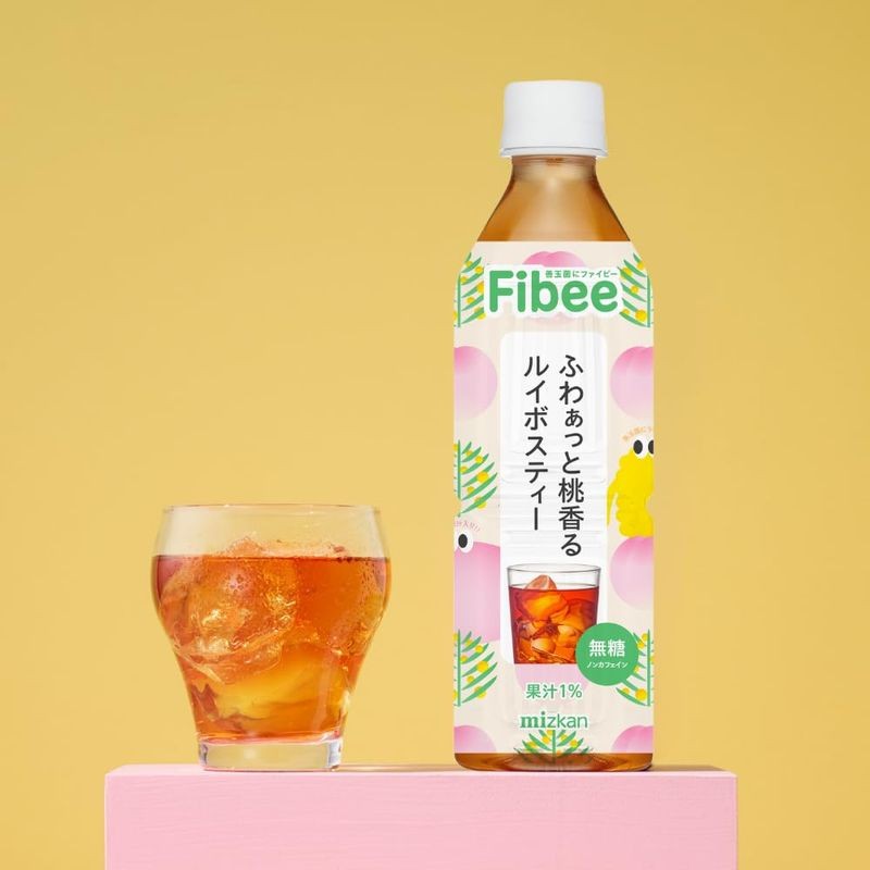 Mizkan Fibee Softly Peach-Scented Rooibos Tea