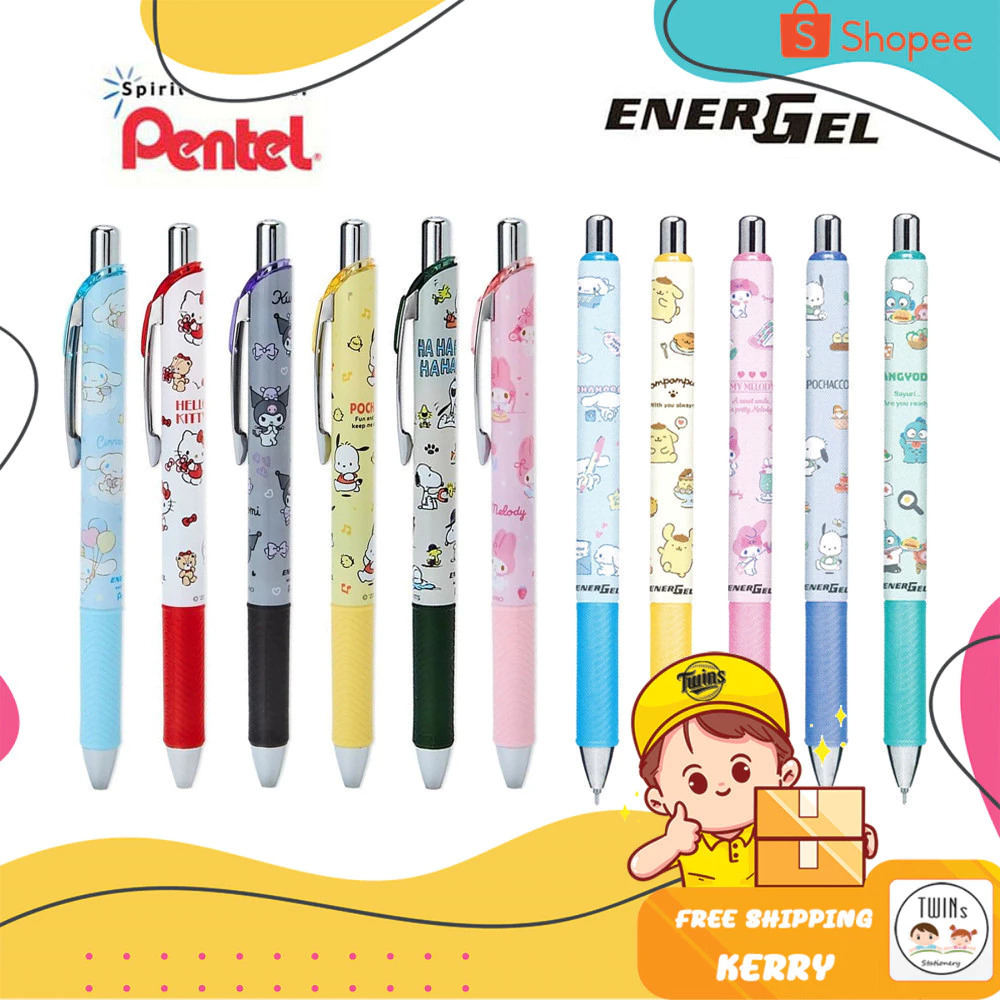 ปากกาเจล Pentel Energel 0.5 MM ลาย SANRIO & DisneyLimited Edition ลิขสิทธิ์แท้