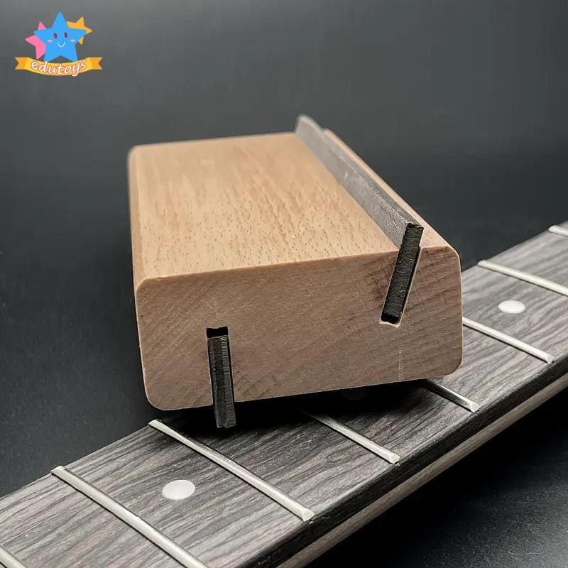 [Edstars] Guitar Fret Bicel File Guitar Fret Coronation of Bevel, Freet Level File สําหรับ Fine Frei