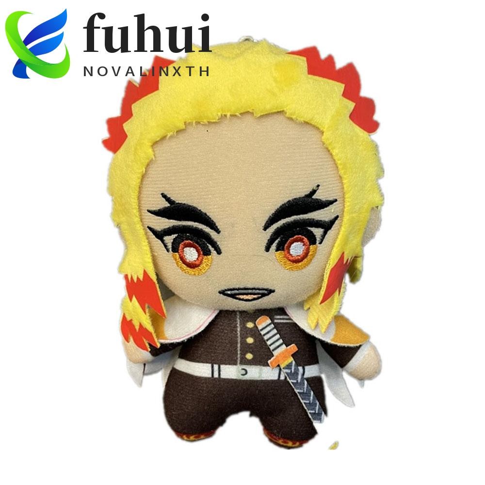 FUHUI ตุ๊กตาของเล่น 15 ซม.Kimetsu ไม่มี Yaiba Kyoujurou Inosuke Giyuu ตุ๊กตาเครื่องประดับ