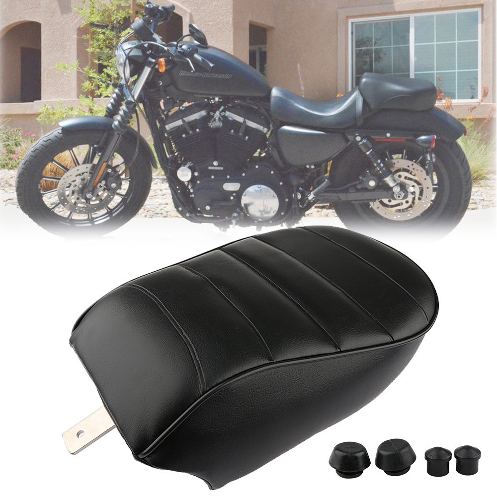 แผ่นรอง Pillion Seat ผู้โดยสารด้านหลังสําหรับ Harley Sportster Iron 883 XL883N-
